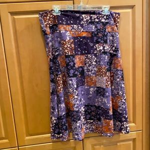 2XL LuLaRoe Azure skirt